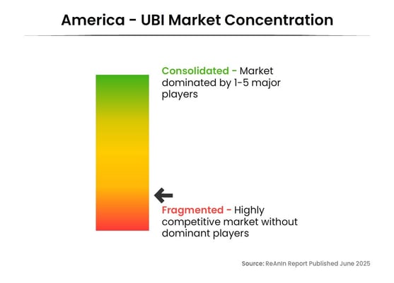 America - UBI Market Disstribution