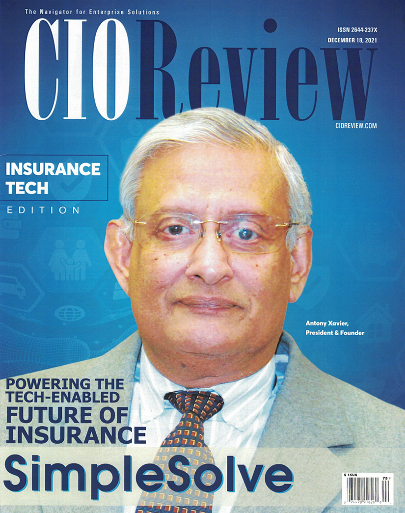 CIOReview Antony Xavier CEO SimpleSolve